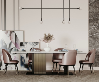 Modern Dining Table And Chairs-ID:135644918