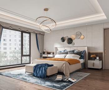 New Chinese Style Bedroom-ID:285707956