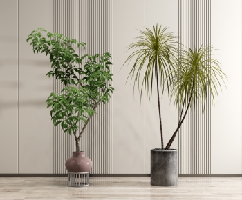 Modern Potted Green Plant-ID:289479028