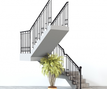 Modern Stair Balustrade/elevator-ID:475157984