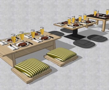 Modern Dining Table And Chairs-ID:449519296