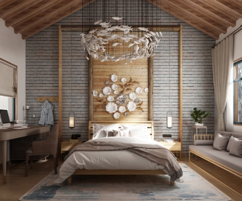 Modern Nordic Style Bedroom-ID:774935964