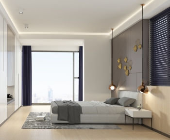 Modern Bedroom-ID:702167034