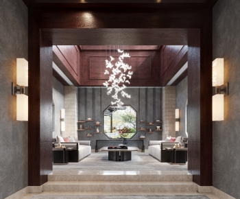 New Chinese Style Reception Room-ID:657429757