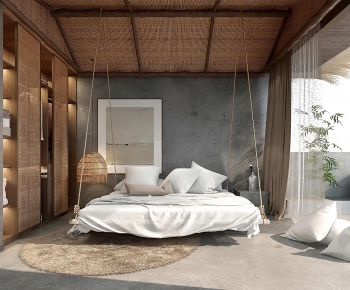 Southeast Asian Style Guest Room-ID:266170984