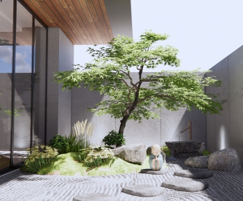 New Chinese Style Courtyard/landscape-ID:591998107