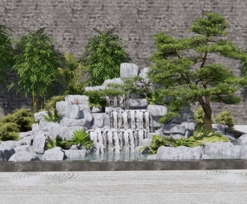 New Chinese Style Garden-ID:344041116