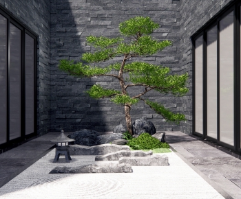 New Chinese Style Garden-ID:989869128