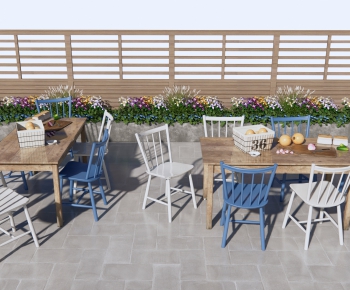 Nordic Style Outdoor Tables And Chairs-ID:579950092