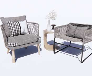 Nordic Style Single Sofa-ID:379786971