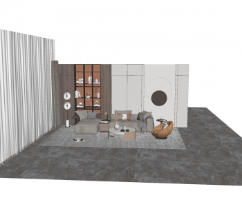 Modern A Living Room-ID:259583955