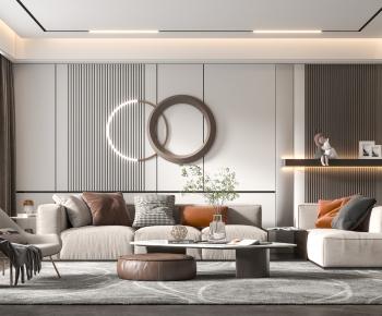 Modern A Living Room-ID:140433079