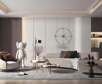 Modern A Living Room-ID:560899028