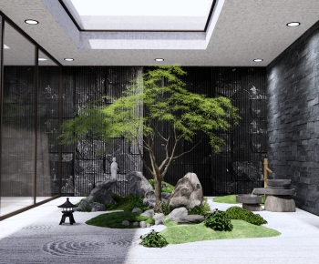 New Chinese Style Garden-ID:640954021