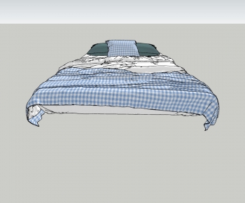 Nordic Style Single Bed-ID:655560556