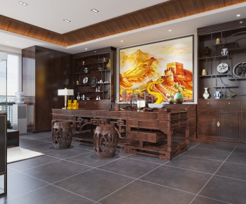 Chinese Style Study Space-ID:262350081