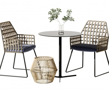 Nordic Style Leisure Table And Chair-ID:196242098