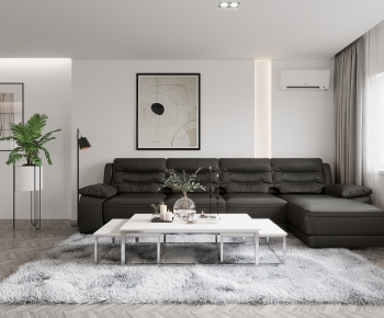 Modern A Living Room-ID:553932911