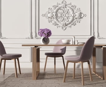 Modern Dining Table And Chairs-ID:574184897