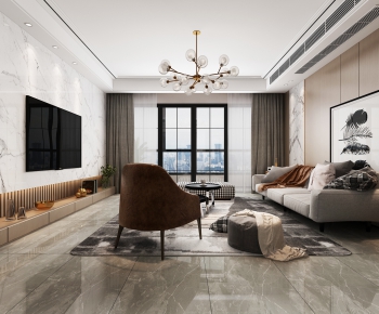 Modern A Living Room-ID:449294091