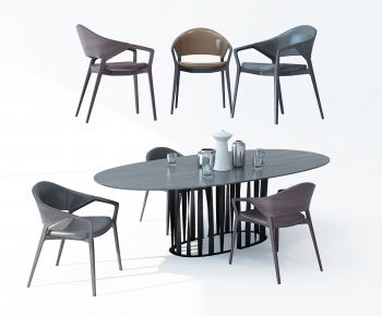 Modern Dining Table And Chairs-ID:962528946