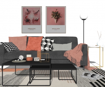 Nordic Style A Sofa For Two-ID:467777976