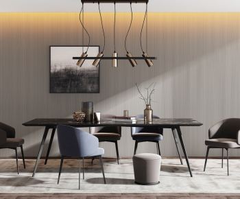 Modern Dining Table And Chairs-ID:954435118