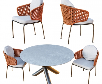 Modern Dining Table And Chairs-ID:254338037