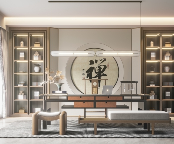 New Chinese Style Study Space-ID:523180014
