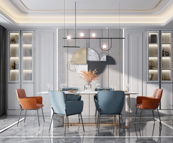 Modern Dining Room-ID:613279361