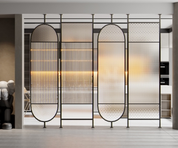 Modern Glass Screen Partition-ID:514628893