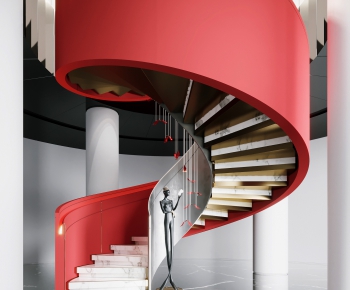 Modern Rotating Staircase-ID:805494076