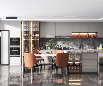 Modern Open Kitchen-ID:809350976