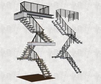 Modern Stair Balustrade/elevator-ID:256922967