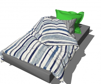 Modern Single Bed-ID:363941912