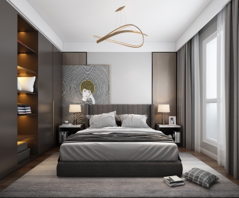 Modern Bedroom-ID:599850894