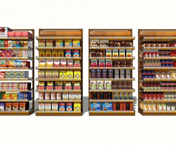 Modern Supermarket Shelf-ID:381000052