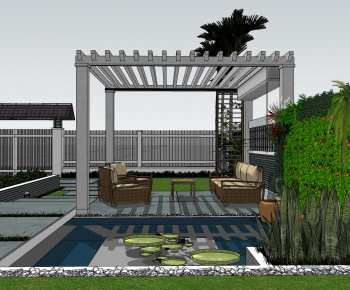 Modern Courtyard/landscape-ID:949413065