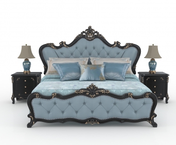 European Style Double Bed-ID:810775049