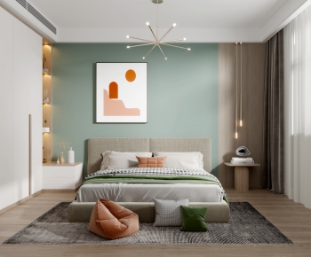 Nordic Style Bedroom-ID:550275093