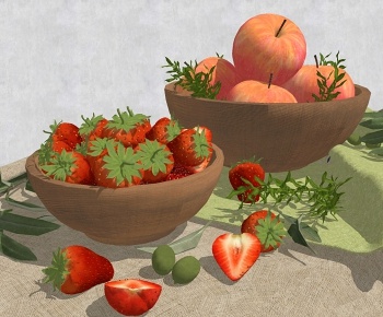 现代水果草莓苹果-ID:1113460