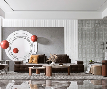 Modern A Living Room-ID:854300026