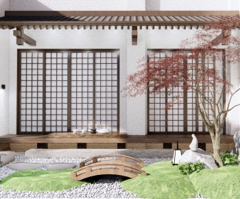 Japanese Style Courtyard/landscape-ID:848004102