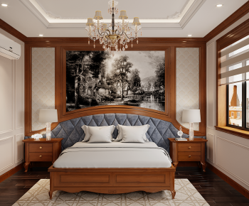 American Style Bedroom-ID:849739074