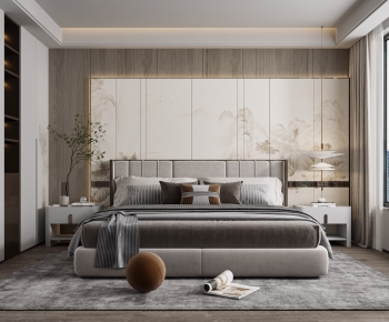 New Chinese Style Bedroom-ID:779715068