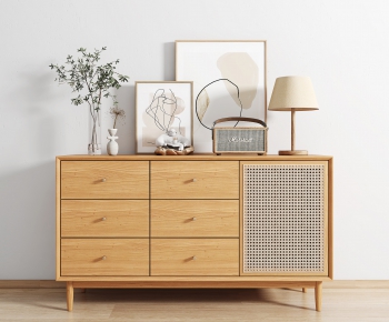 Nordic Style Side Cabinet-ID:504853966
