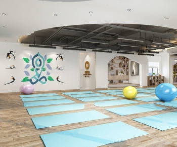 Modern Yoga Room-ID:660285956