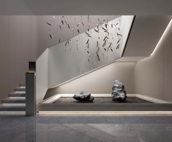 New Chinese Style Stairwell-ID:211107023