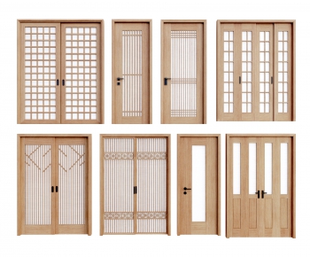 Japanese Style New Chinese Style Door-ID:285887964