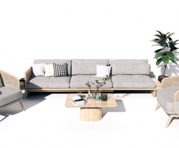 Nordic Style Sofa Combination-ID:409832951